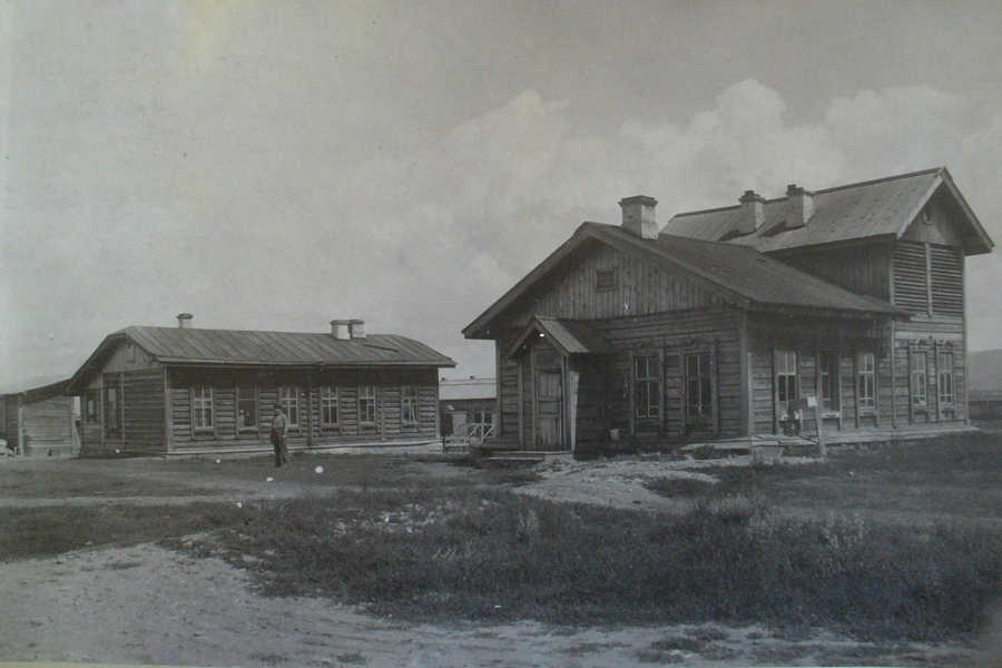 Кухня и прачечная областной больницы 1933 год