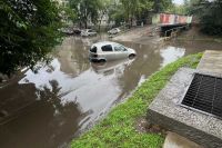 Мощный ливень в Хакасии: затоплены целые дворы