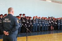 Руководство МЧС России по Хакасии приняло участие в дне открытых дверей кадетских классов