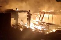 В первый день 2024 года в пожаре в Хакасии погиб мужчина