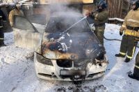 За морозные дни в Хакасии сгорели уже пять автомобилей