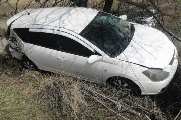 С утра подшофе: нетрезвый водитель пострадал в ДТП в Хакасии
