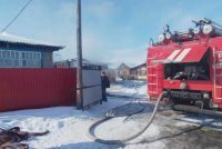 В Орджоникидзевском районе короткое замыкание привело к пожару в бане