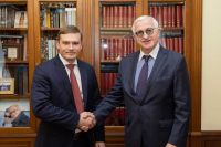 Глава Хакасии встретился с президентом Российского союза промышленников и предпринимателей