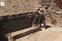 Тайники во время раскопок обнаружили в старой части Минусинска