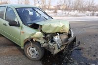Водитель ВАЗа пострадал, врезавшись в «Тойоту» на трассе в Хакасии