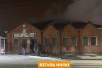 Легендарный магазин горел в Минусинске