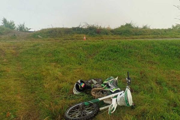 14-летняя мотоциклистка из Абакана устроила ДТП на дамбе