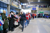Лыжники сборной России прилетели в Хакасию
