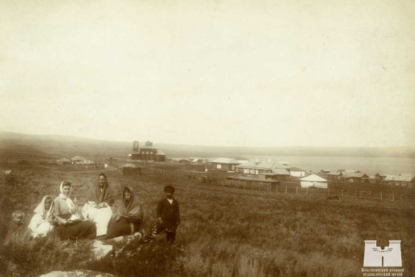 Западная часть курорта «Озеро Шира». 1903 г.