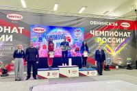 Даниела Колесник из Хакасии одержала победу в чемпионате России по пауэрлифтингу