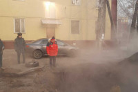 Коммунальная авария в городе Хакасии: произошел порыв трубы