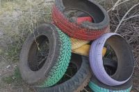 Проблема с переработкой старых шин возникла в Хакасии