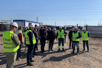 Правительство Хакасии посетило строительную площадку индустриального парка «Ташеба»