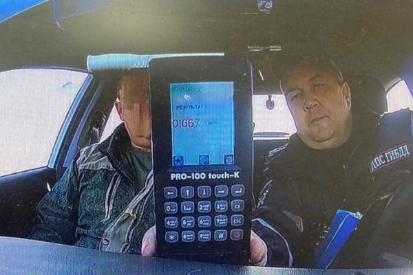 В районе Хакасии отстранили от управления 4 пьяных водителей