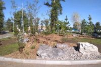 Интересный проект специалисты «Садов мечты» воплощают в парке Абакана