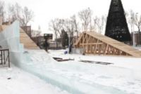 Горки рекордной высоты строят в парках столицы Хакасии