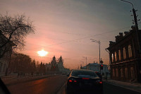 Как в фильме ужасов: &quot;черное небо&quot; плотно накрыло Хакасию и юг Красноярского края. Фото