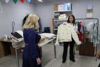 Представители мэрии Абакана познакомились с компанией, занимающейся пошивом модной одежды и не только