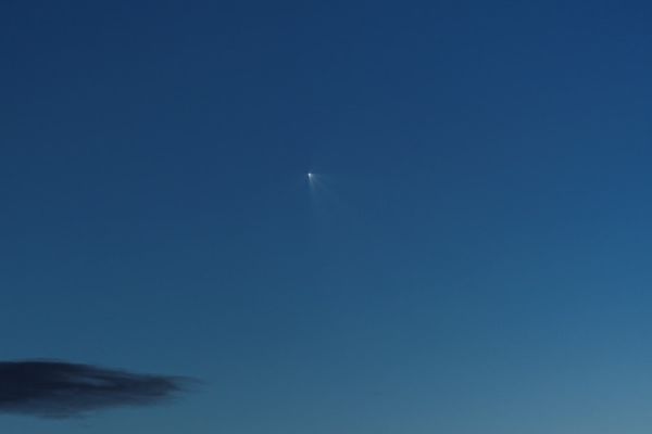 Ракета, стартовавшая с Байконура, отметилась в небе над Хакасией