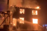 Три человека погибли в страшном пожаре под Минусинском