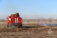 Хакасия снова полыхает: ликвидирован масштабный пал травы