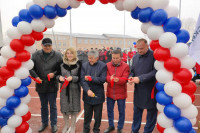В Аршаново при спонсорской поддержке Аршановского разреза состоялось открытие современного стадиона