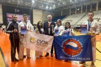 Спортсмены Хакасии взяли награды чемпионата и первенства Сибири по киокусинкай