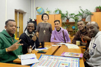 Студенты из Африки учатся говорить по-русски в университете Хакасии