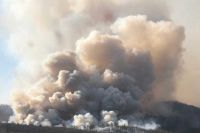 В Хакасии ликвидируют пожар в Бирикчульском лесничестве