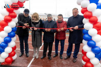 Современный стадион появился в селе Аршаново при поддержке разреза Майрыхский. Видео