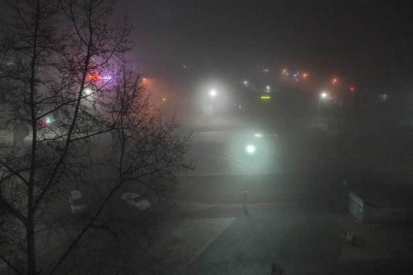 Сайлент Хилл по-сибирски: густой туман накрыл Хакасию и юг Красноярского края