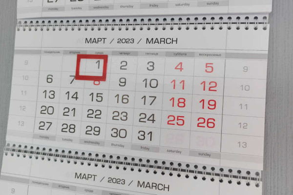 Какие законы вступают в силу с 1 марта?