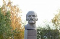 Памятник Ленину времен СССР открыли в городе Хакасии