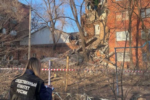 По факту обрушения части общежития в городе Хакасии возбуждено уголовное дело по статье &quot;Халатность&quot;