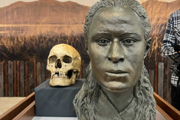 В музее Хакасии можно увидеть лица людей, чьи останки нашли в могильниках
