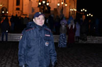 В Хакасии полицейские обеспечили охрану во время празднования Пасхи