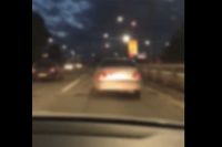 Ночная погоня по Абакану: пьяный водитель пытался сбежать от полицейских. Видео