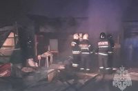 Горячая зола стала причиной пожара в Хакасии