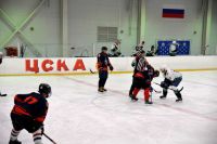 Сотрудники МВД и прокуратуры Хакасии провели товарищеский хоккейный матч