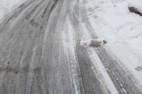 Движение пассажирского транспорта в Хакасии огранили из-за снегопада