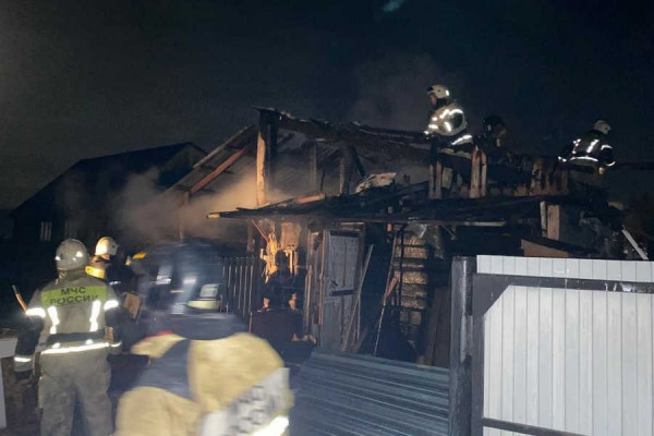 Тело мужчины обнаружили пожарные Хакасии