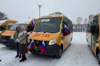 По поручению Президента в Хакасию поступили новые школьные автобусы