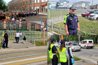 В Хакасии 390 полицейских следили за безопасностью в День знаний