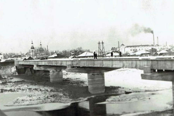 Строители из Хакасии 55 лет назад возвели в Минусинске мост. Исторические факты