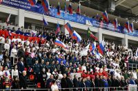 Спортсменам Хакасии вручили государственные награды Коновалов и Вяльбе